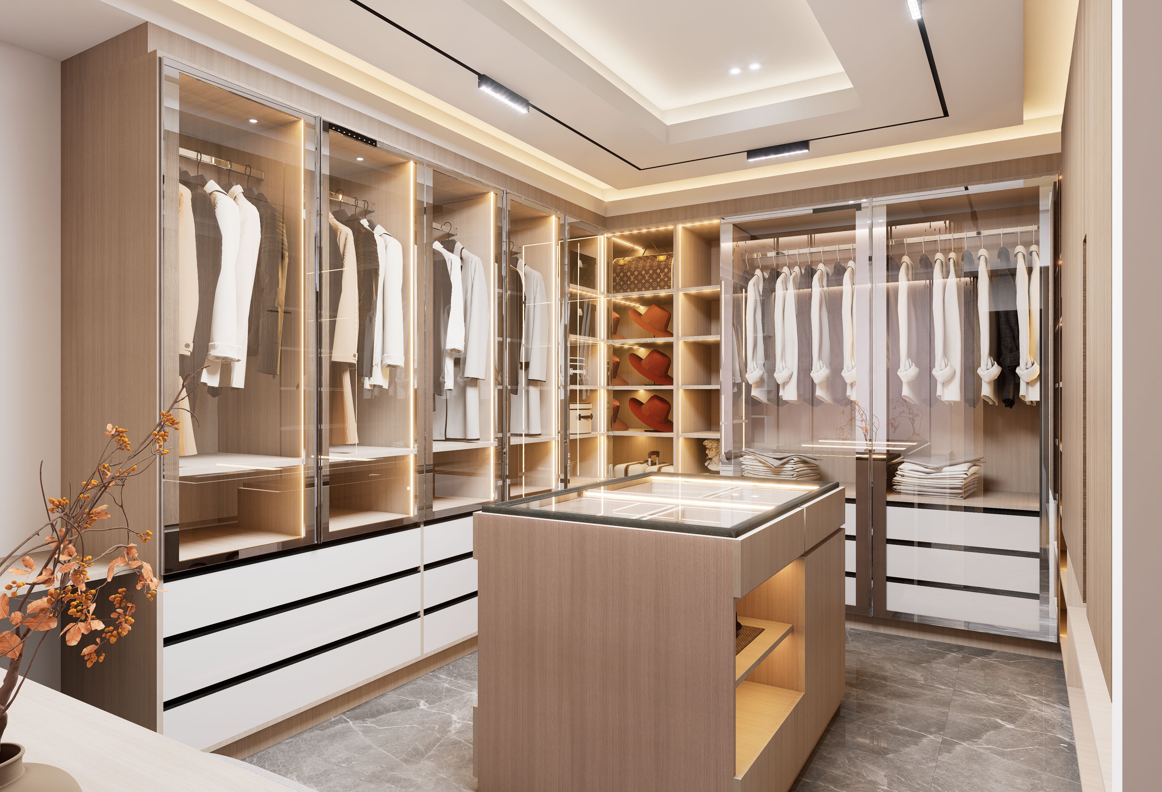 Walk-in closet