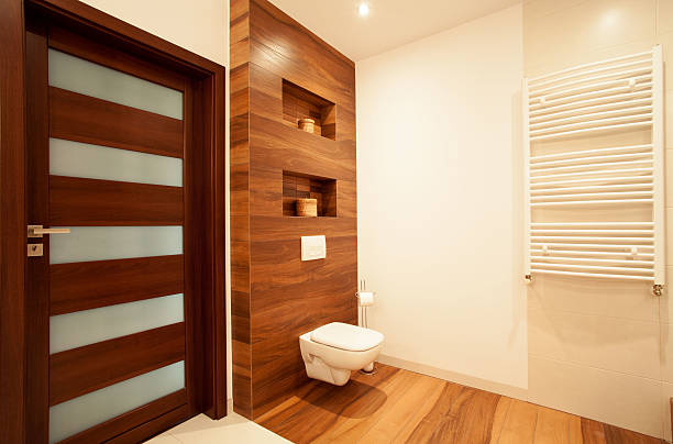 Custom Slat-Detail Door